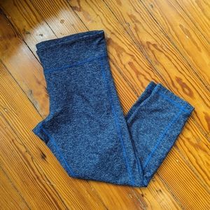 Women's Under Armour Heather Blue Capri Leggings